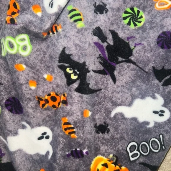 No Boundaries Women's Junior's XL Halloween Fleece Pajama Pants Sweatpants - Picture 3 of 3